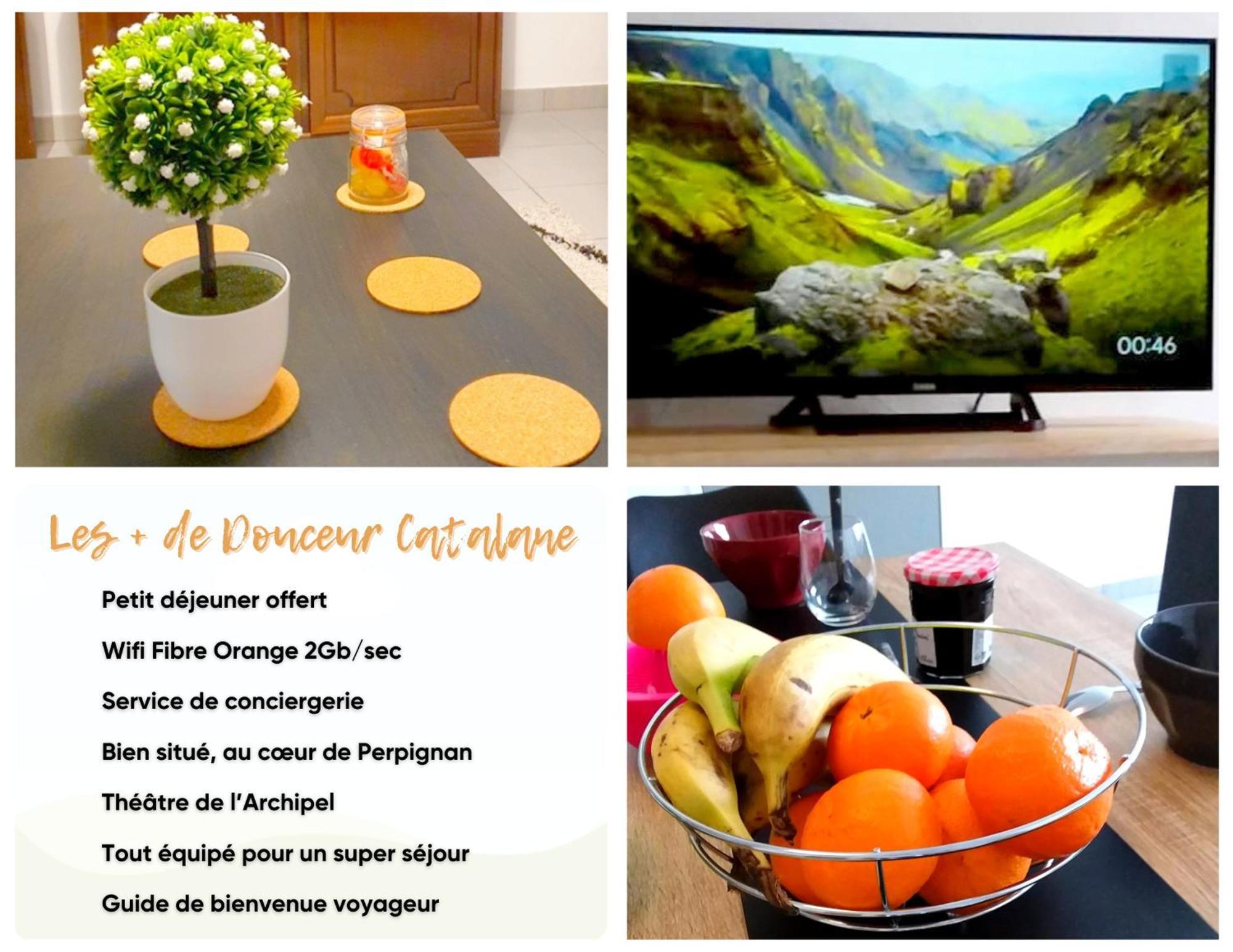 Sejour Perpignan Avec Petit-Dejeuner A La Demande A 20 Minutes De L'Espagne A La Douceur Catalane Exterior foto